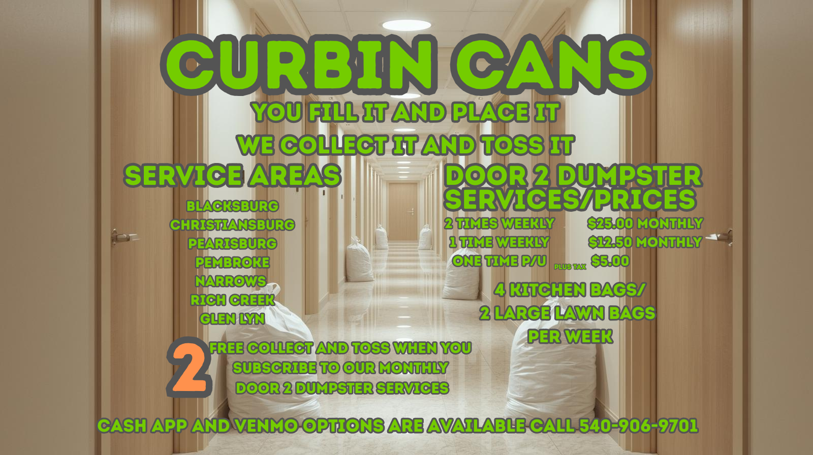 door 2 dumpter web page