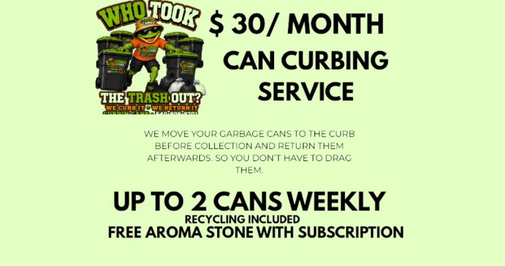 can curbing servoce price card